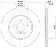 8DD355119281 Тормозной диск HELLA підбір по vin на Brocar