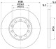 8DD355113291 Тормозной диск HELLA підбір по vin на Brocar