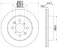 8DD355111591 Тормозной диск HELLA підбір по vin на Brocar