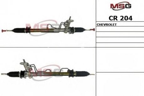 CR204 Рулевая рейка с г / п Chevrolet Aveo 07-18 MSG подбор по vin на Brocar