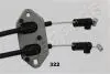 BC322 Трос ручн.гальма задн.6 02- JAPANPARTS підбір по vin на Brocar