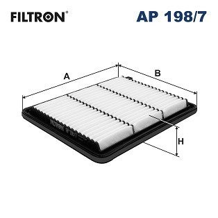 AP1987 198/7 AP FILTRPOWIETRZA HYUNDAI I10 19- FILTRON AP198/7 FILTRON підбір по vin на Brocar