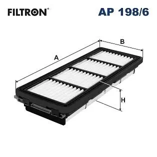 AP1986 198/6 AP FILTRPOWIETRZA HYUNDAI I10 20- FILTRON AP198/6 FILTRON подбор по vin на Brocar