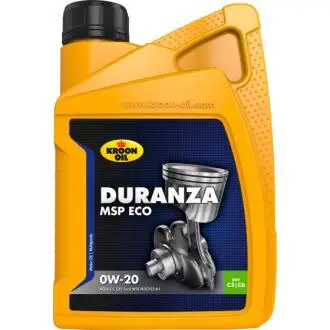 37125 Масло моторное DURANZA MSP ECO 0W-20 1л KROON OIL подбор по vin на Brocar