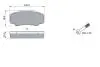 0986424876 KLOCKI HAM. PEUGEOT BOXER 2.3 08- BOSCH підбір по vin на Brocar