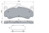 0986424067 KLOCKI HAM. PORSCHE 911 3.8 09- BOSCH підбір по vin на Brocar