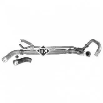 08567 Патрубок радіатора Peugeot 406 1.9 TD (96-04) (08567) Metalcaucho METALCAUCHO підбір по vin на Brocar