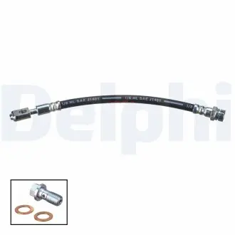 LH7669 Тормозной шланг DELPHI подбор по vin на Brocar
