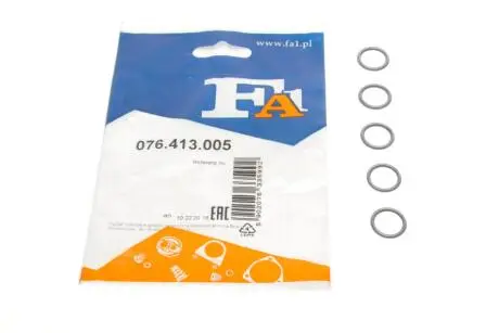 076413005 Прокладка радіатора масляного BMW 3 (E90/F30/F80)/5 (E60)/7 (E65/E66/E67) 96-15 N54/N55(к-кт 5шт) FA1 підбір по vin на Brocar