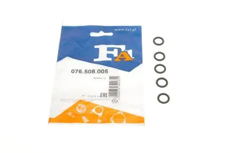 076508005 Прокладка форсунки уплотнительная VW Golf 2.0 98-05/T5 2.0 03-15 (к-кт 5 шт) FA1 підбір по vin на Brocar