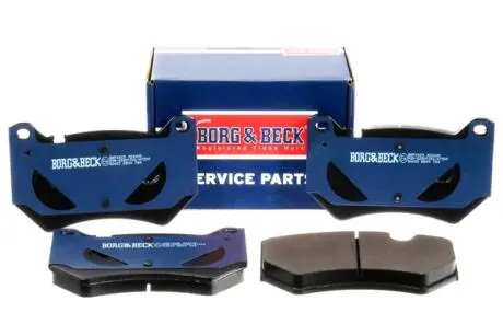 BBP2825 Тормозные колодки дисковые BORG&BECK підбір по vin на Brocar