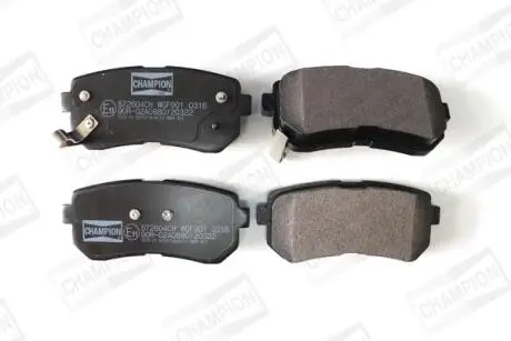 572604CH Гальмівні колодки задні Hyuidai i20, i30, ix20, ix35, Tucson / KIA Sportage II, III CHAMPION підбір по vin на Brocar