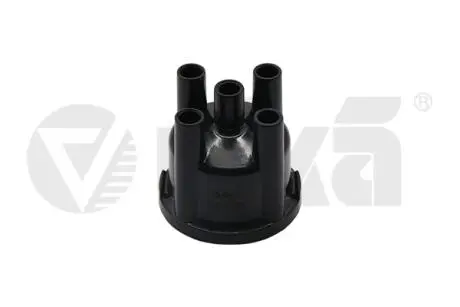 90260067401 Крышка распределителя зажигания (трамблера) черная Skoda Favorit (88-95)/Felicia VIKA подбор по vin на Brocar