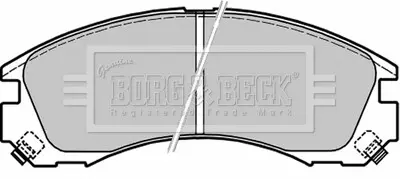 BBP1565 Деталь BORG&BECK подбор по vin на Brocar