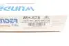 WH578 Фільтр повітряний Ford Fiesta 01-08/Mazda 2 1.2-1.6 03-07 WUNDER FILTER підбір по vin на Brocar