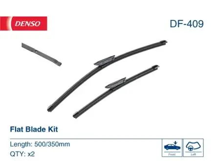 DF409 Щетка стеклоочистителя DENSO подбор по vin на Brocar