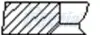 FR10500900 Кольца поршневые VW STD o̸81 1 cyl. FRECCIA підбір по vin на Brocar
