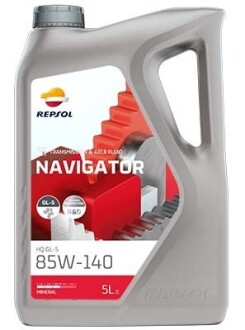 RPP4005MFA RP NAVIGATOR HQ GL-5 85W-140 5x5L Repsol подбор по vin на Brocar