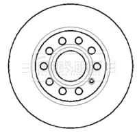 BBD4315 Деталь BORG&BECK підбір по vin на Brocar