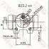 BWH134 CYLINDEREK HAM. RENAULT 9/11/RAPID/SUPER 5 78-95 LE TRW підбір по vin на Brocar
