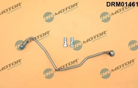 DRM01461 Трубка турбокомпрессора ДВЗ (чорний метал) DR.MOTOR підбір по vin на Brocar