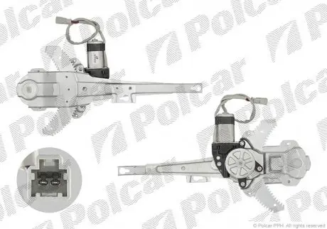 3875PSE3 Склопідйомник електричний POLCAR підбір по vin на Brocar