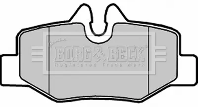 BBP1958 BBP1958 BORG & BECK - Гальмівні колодки до дисків BORG&BECK підбір по vin на Brocar