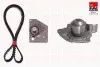 TBK3566327 MITSUBISHI К-кт. ГРМ (ремень+ ролик+помпа) CARISMA, SPACE STAR 00-,OPEL MOVANO 0 FAI AUTOPARTS підбір по vin на Brocar