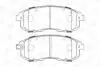 573646CH Тормозные колодки передние Suzuki SX4 / Nissan NissanCube / Fiat Sedici CHAMPION підбір по vin на Brocar