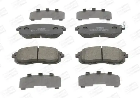 573646CH Тормозные колодки передние Suzuki SX4 / Nissan NissanCube / Fiat Sedici CHAMPION подбор по vin на Brocar