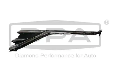 88531811702 Решітка радіатора ліва (з хромом) VW Touareg (18-) (88531811702) DPA DPA підбір по vin на Brocar