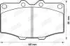 572178J Тормозные колодки передние Toyota 4Runner, Hi-Lux, Land Cruiser JURID підбір по vin на Brocar