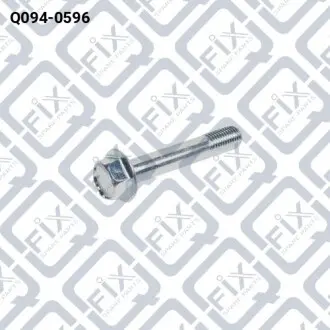 Q0940596 НАПРЯМНА СУПОРТА ГАЛЬМІВНОГО ЗАДНЬОГО Q-FIX підбір по vin на Brocar