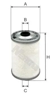 DE3108 Фильтр топливный ОМ314-366 M-FILTER підбір по vin на Brocar