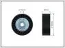 70x10x26 Ролик паска приводного Citroen Jumper, Peugeot Boxer 2,2BlueHDi 16- 500644