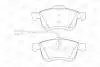 573334CH Колодки тормозные дисковые передние FIAT DOBLO Box Body/MPV (223_) 00-, DOBLO Bu CHAMPION підбір по vin на Brocar