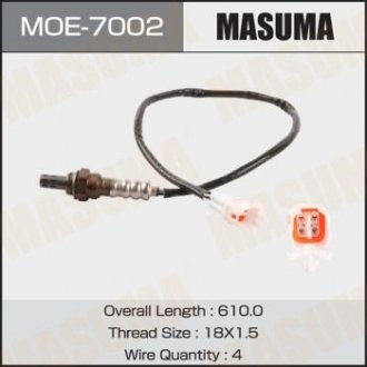 MOE7002 Датчик кислорода (лямбда-зонд) (MOE7002) MASUMA MASUMA подбор по vin на Brocar