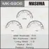 MK6906 Колодка гальмівна барабанна (MK6906) MASUMA MASUMA підбір по vin на Brocar