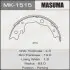 MK1515 Колодка тормозная барабанная (MK1515) MASUMA MASUMA підбір по vin на Brocar