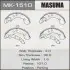 MK1510 Колодка гальмівна барабанна (MK1510) MASUMA MASUMA підбір по vin на Brocar