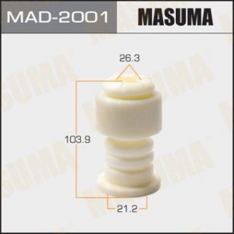 MAD2001 Відбійник амортизатора (MAD2001) MASUMA MASUMA підбір по vin на Brocar
