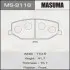 MS9118 Колодка гальмівна (MS9118) MASUMA MASUMA підбір по vin на Brocar