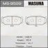MS9529 Колодка гальмівна (MS9529) MASUMA MASUMA підбір по vin на Brocar