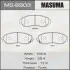 MS8903 Колодка тормозная (MS8903) MASUMA MASUMA підбір по vin на Brocar