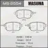 MS2554 Колодка тормозная (MS2554) MASUMA MASUMA підбір по vin на Brocar