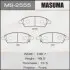 MS2555 Колодка тормозная (MS2555) MASUMA MASUMA підбір по vin на Brocar
