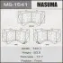 MS1541 Колодка тормозная (MS1541) MASUMA MASUMA підбір по vin на Brocar