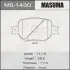 MS1430 Колодка тормозная (MS1430) MASUMA MASUMA підбір по vin на Brocar