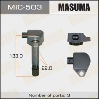 MIC503 Котушка запалювання (MIC503) MASUMA MASUMA підбір по vin на Brocar