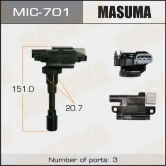 MIC701 Катушка зажигания (MIC701) MASUMA MASUMA подбор по vin на Brocar